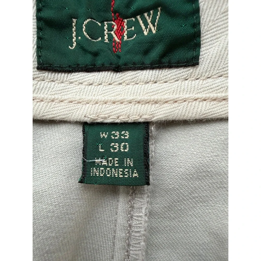 J Crew classic chino men 34x30 cotton twill Pants office casual golf work
